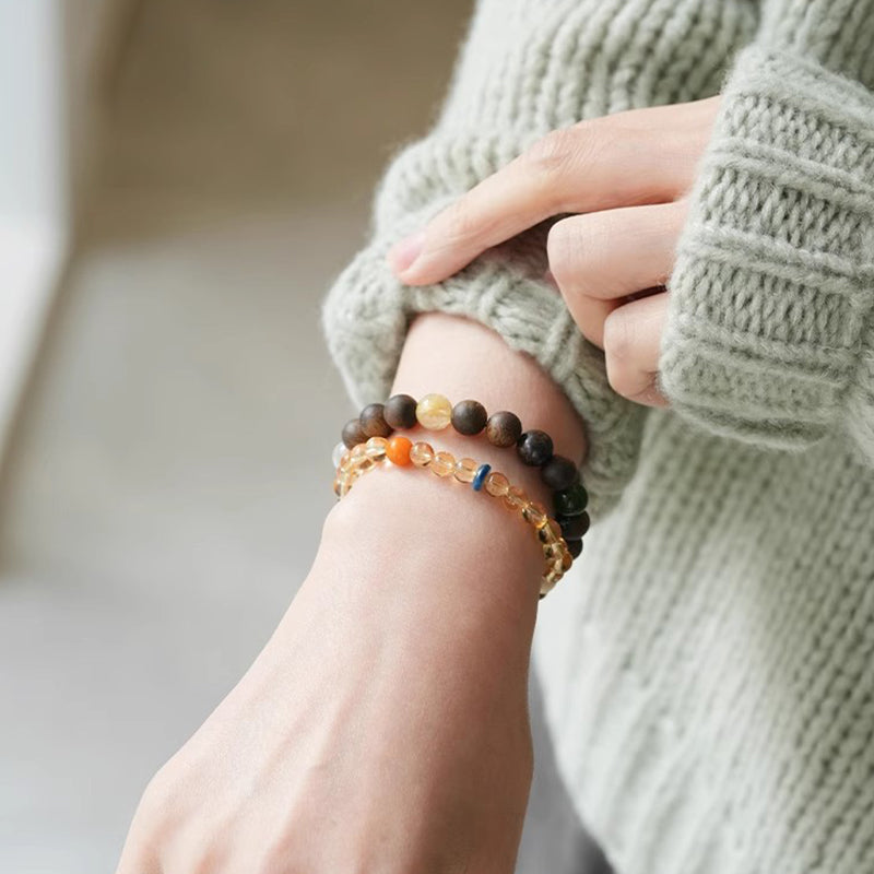 Citrine Gemstone Bracelet for Wealth & Abundance - Healing Crystal