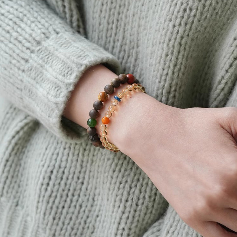 Citrine Gemstone Bracelet for Wealth & Abundance - Healing Crystal